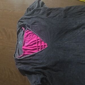 2 piece t shirt with under shirt